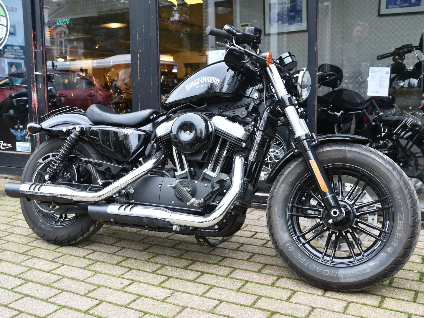 Harley-Davidson Sportster Forty Eight 1200 ***MOTO VERTE*** Zwart - 1