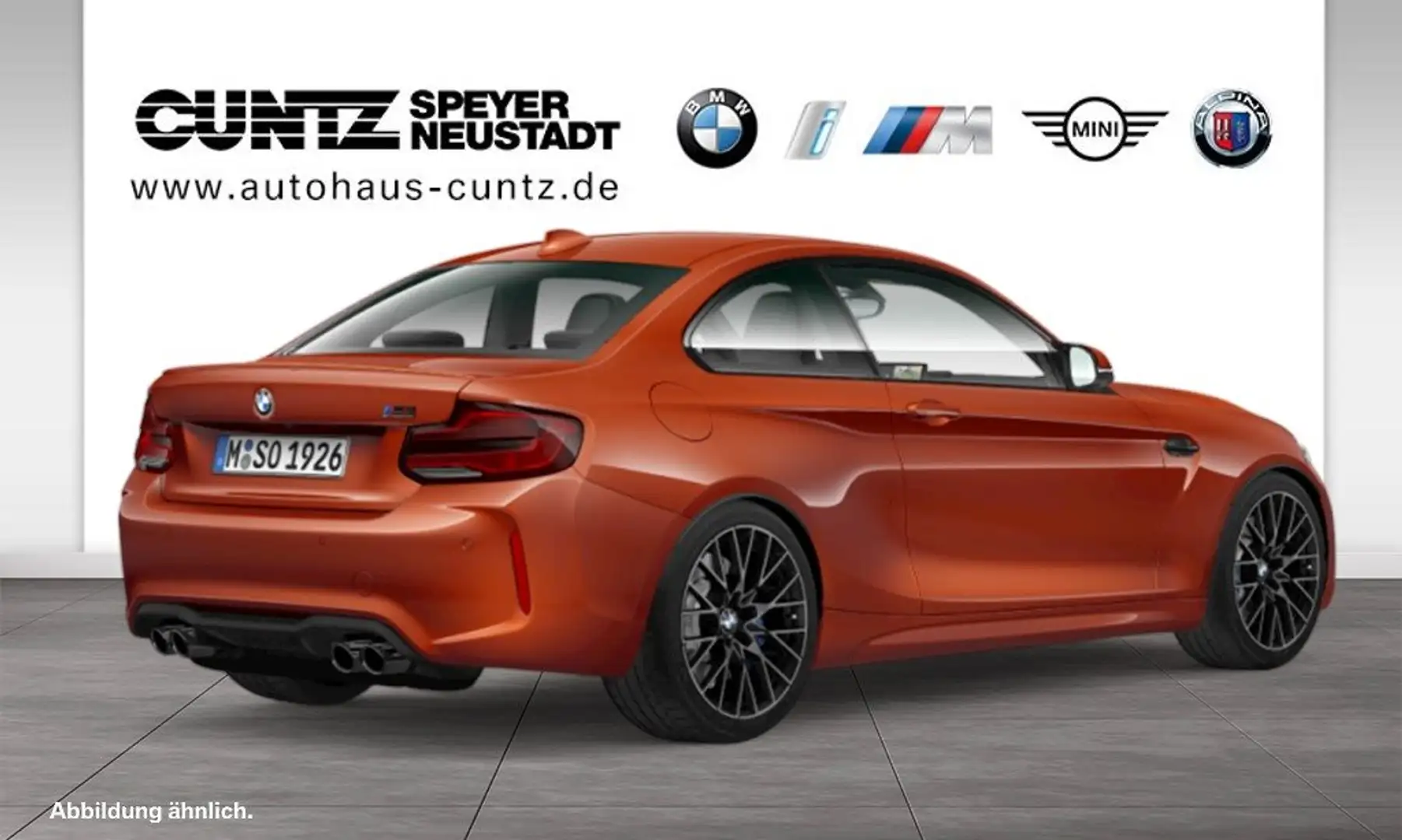 BMW M2 Competition Coupé LED WLAN RFK Klimaaut. PDC Oranje - 2