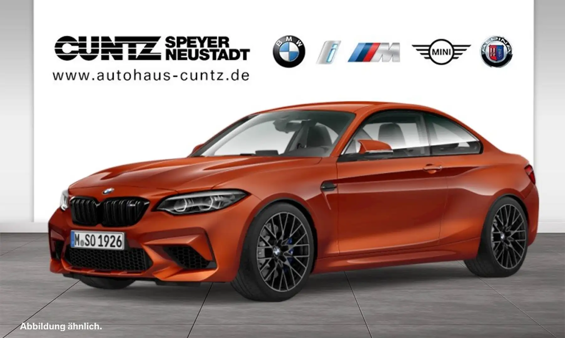 BMW M2 Competition Coupé LED WLAN RFK Klimaaut. PDC Oranje - 1