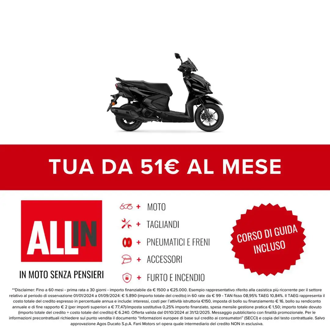 Yamaha X-Max 125 RAYZR 125 Nero - 2