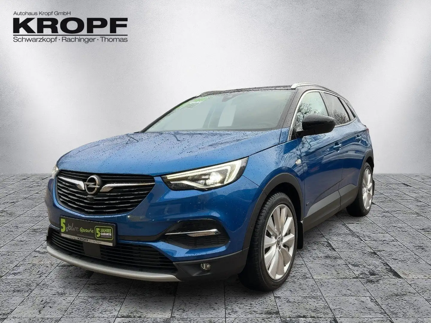 Opel Grandland 1.6 Turbo FIN ab 2,99% ACC+LED+SHZ Blau - 2