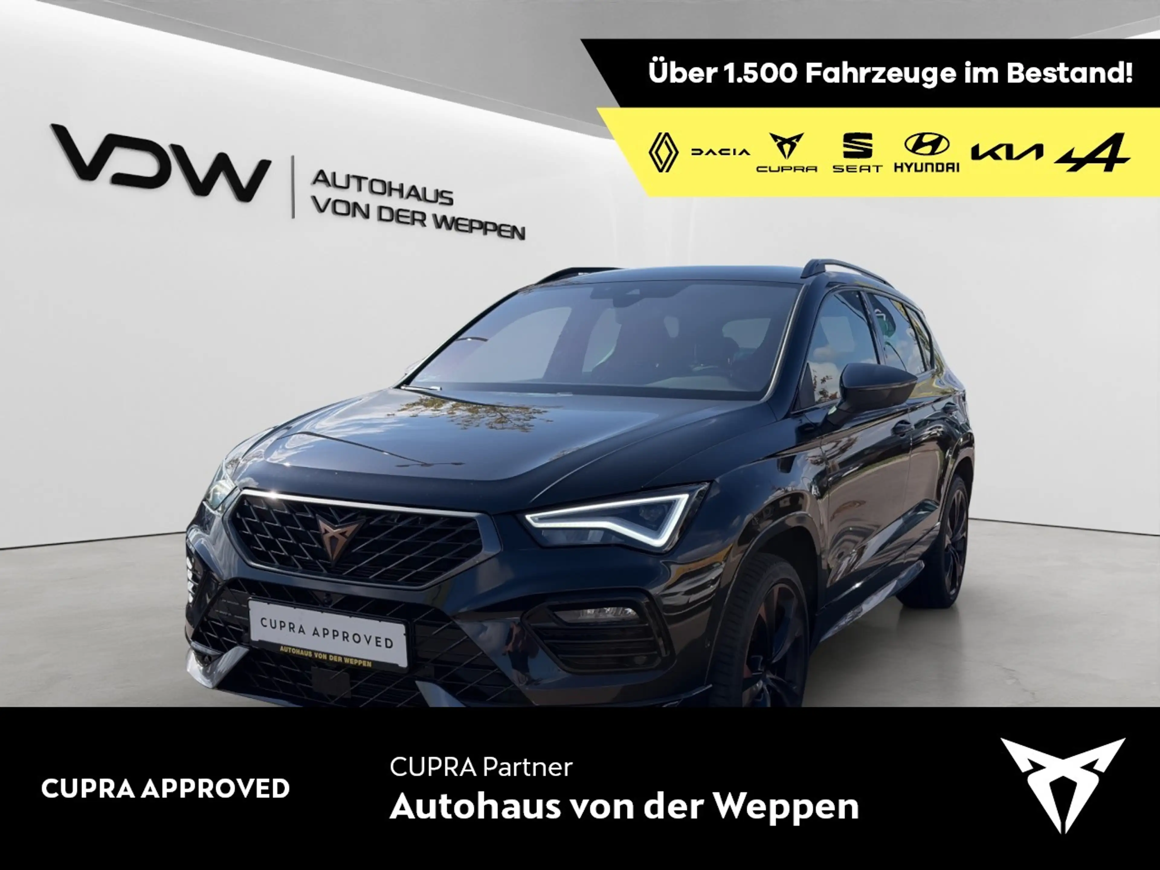 CUPRA Ateca VZ 4Drive 5JGar AHK TopView Beats eHeck