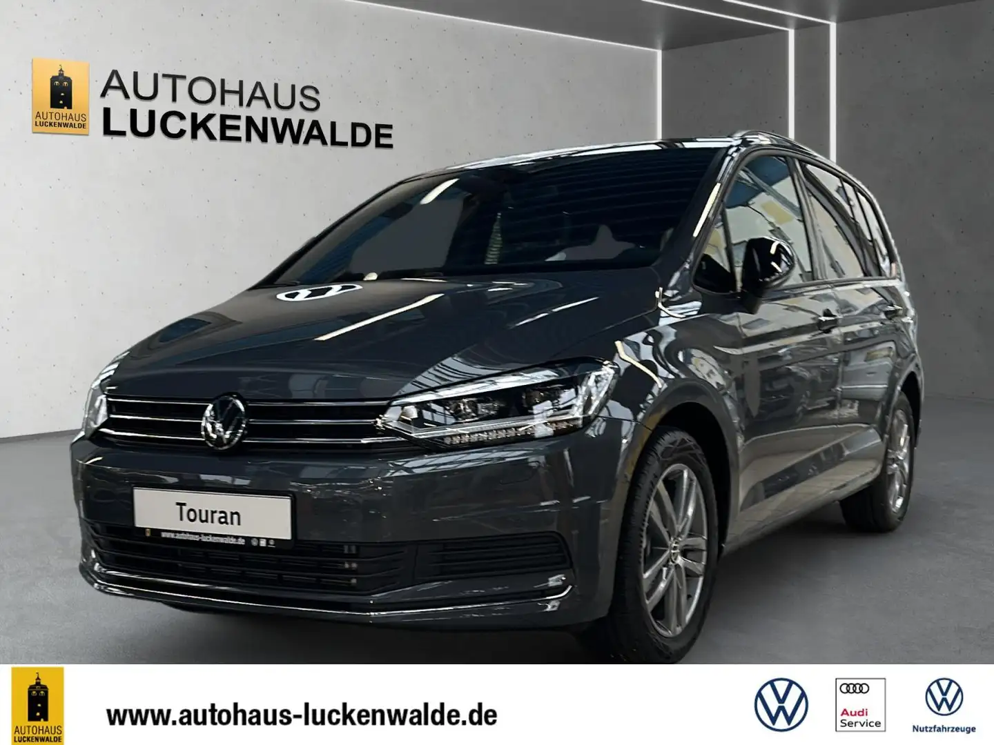 Volkswagen Touran 2.0 TDI Goal DSG *7-Sitzer*ACC*NAV*R-CAM* Grijs - 2