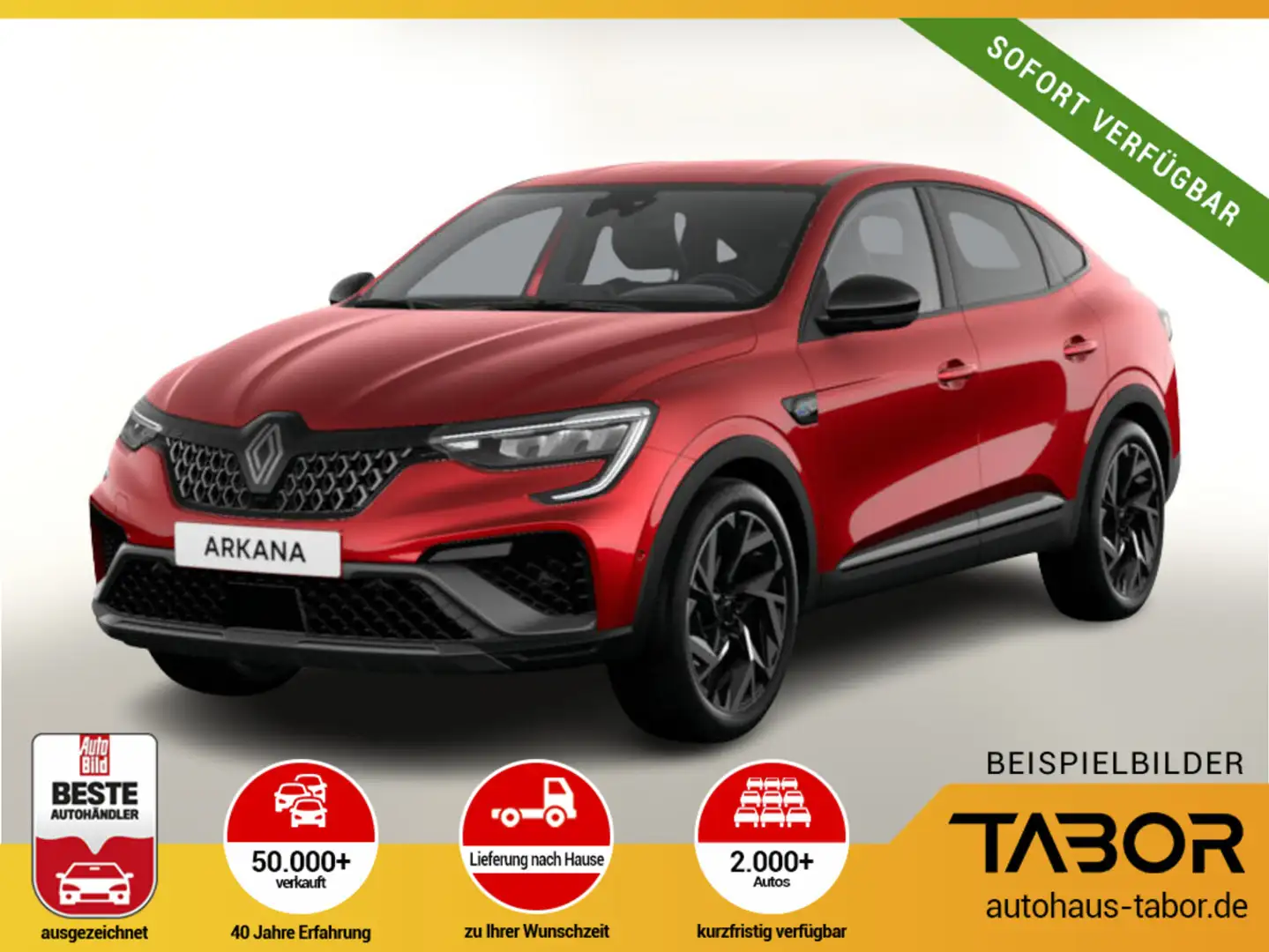Renault Arkana ARKANA ESPRIT ALPINE Mild Hybrid 160 EDC Kam Rot - 1