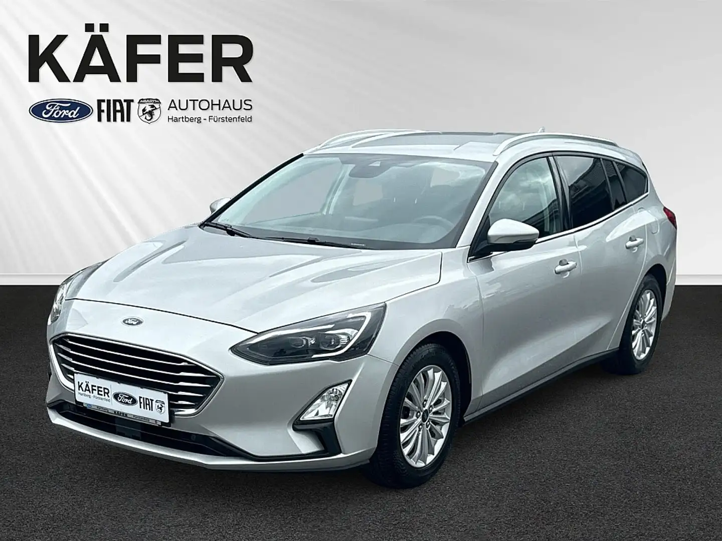 Ford Focus Traveller 2,0 EcoBlue SCR Titanium X Argent - 1