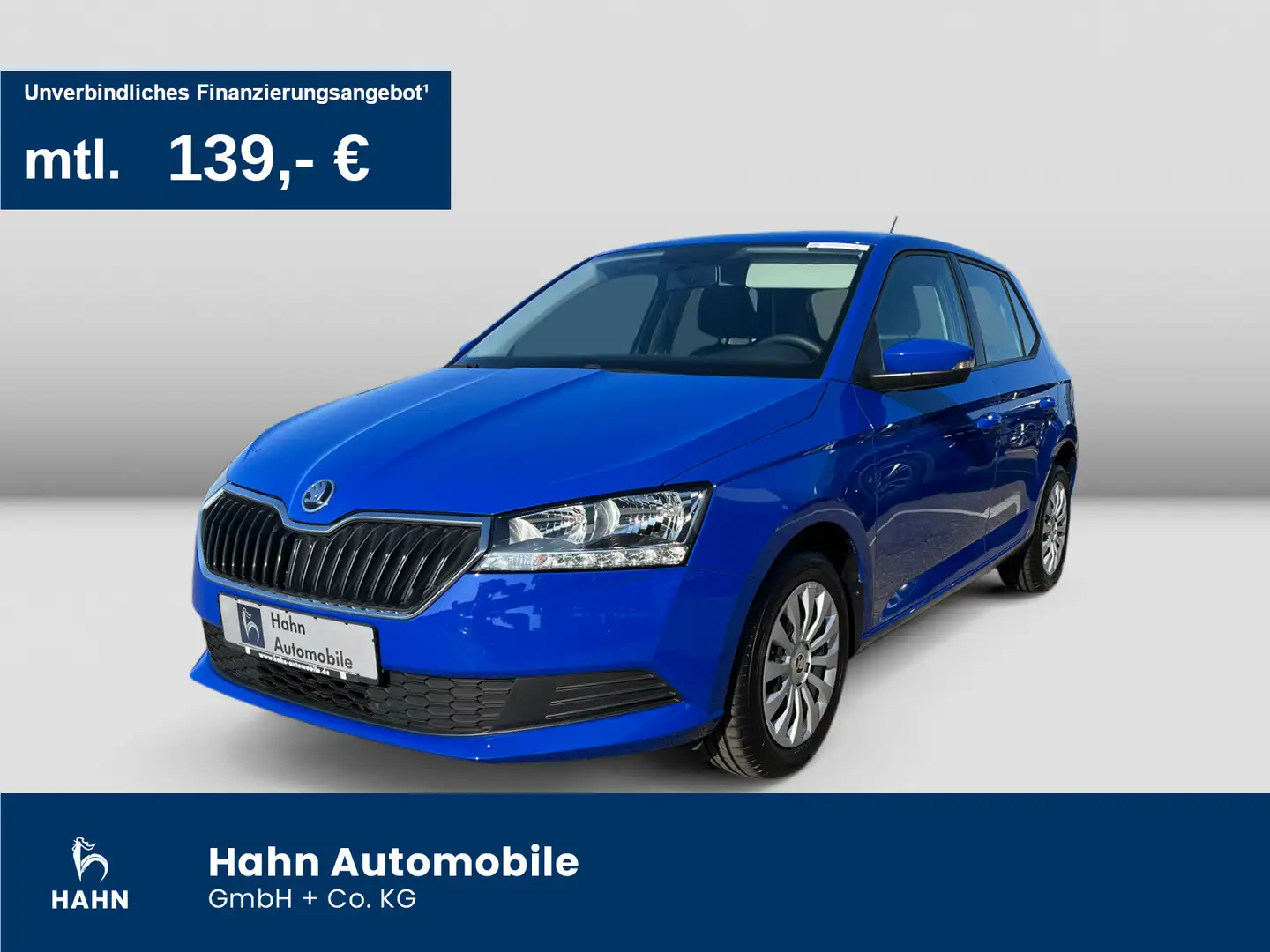 Skoda Fabia Cool Plus 1.0MPI Klima SHZ elFH ZV DAB FSE Bleu - 1