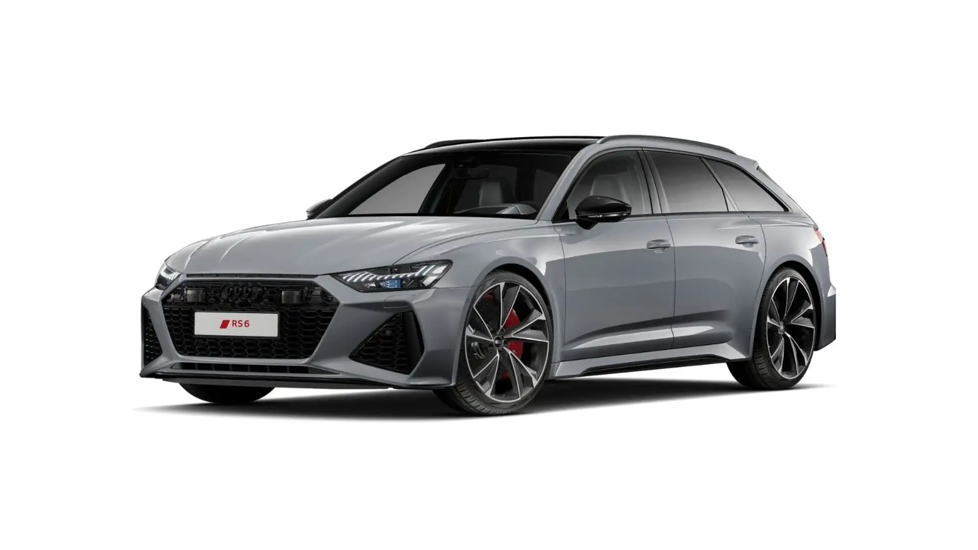 Audi RS6 4.0 TFSI quattro B&O*PANO*AHK*Sitzkl*Softcl Gris - 1