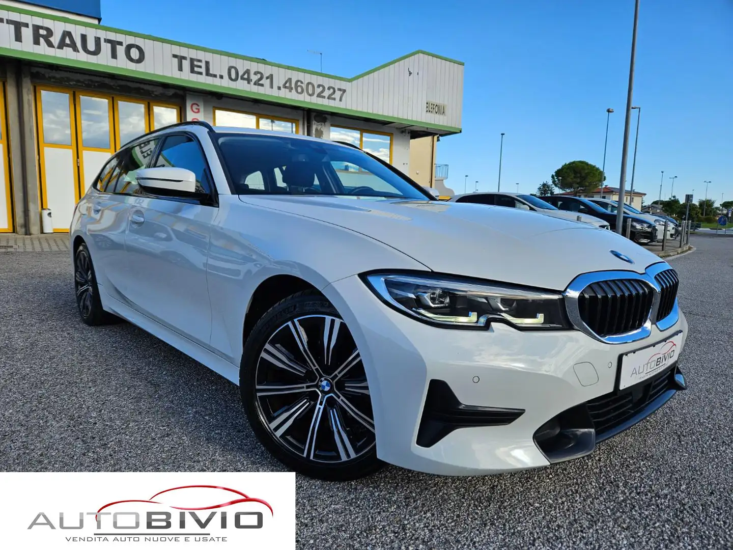 BMW 320 d 48V Touring Sport Bianco - 1