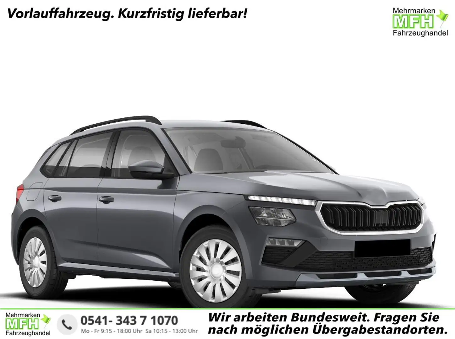 Skoda Kamiq Selection 1.0 TSI DSG AHK*Android Auto*SHZ*Kame... Grau - 1