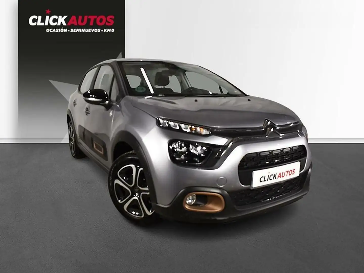 Citroen C3 1.2 Puretech 83CV C-Series Gris - 2