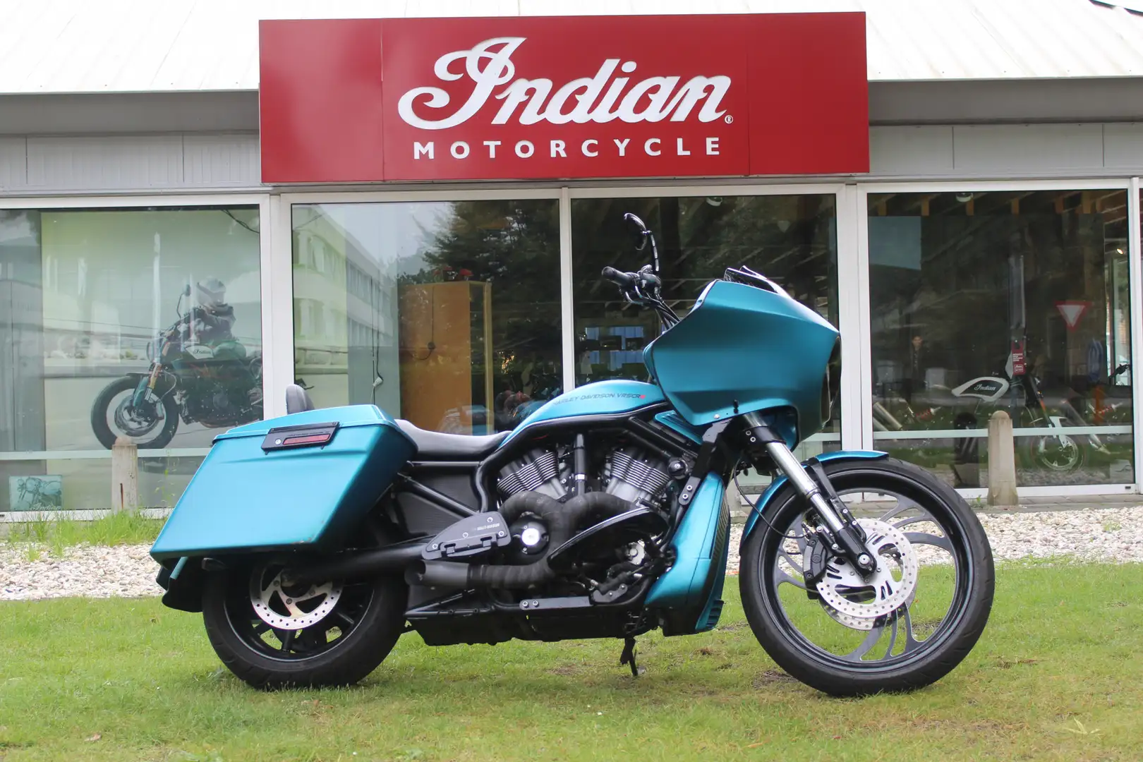 Harley-Davidson VRSC V-Rod VRSCR v-Rod Green - 2