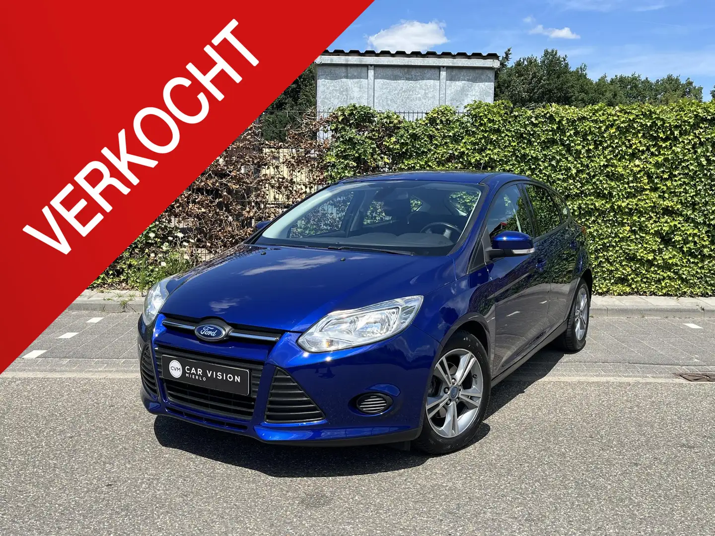 Ford Focus 1.0 EcoBoost Edition * Airco * Navi * Apk 07-2026 Blauw - 1
