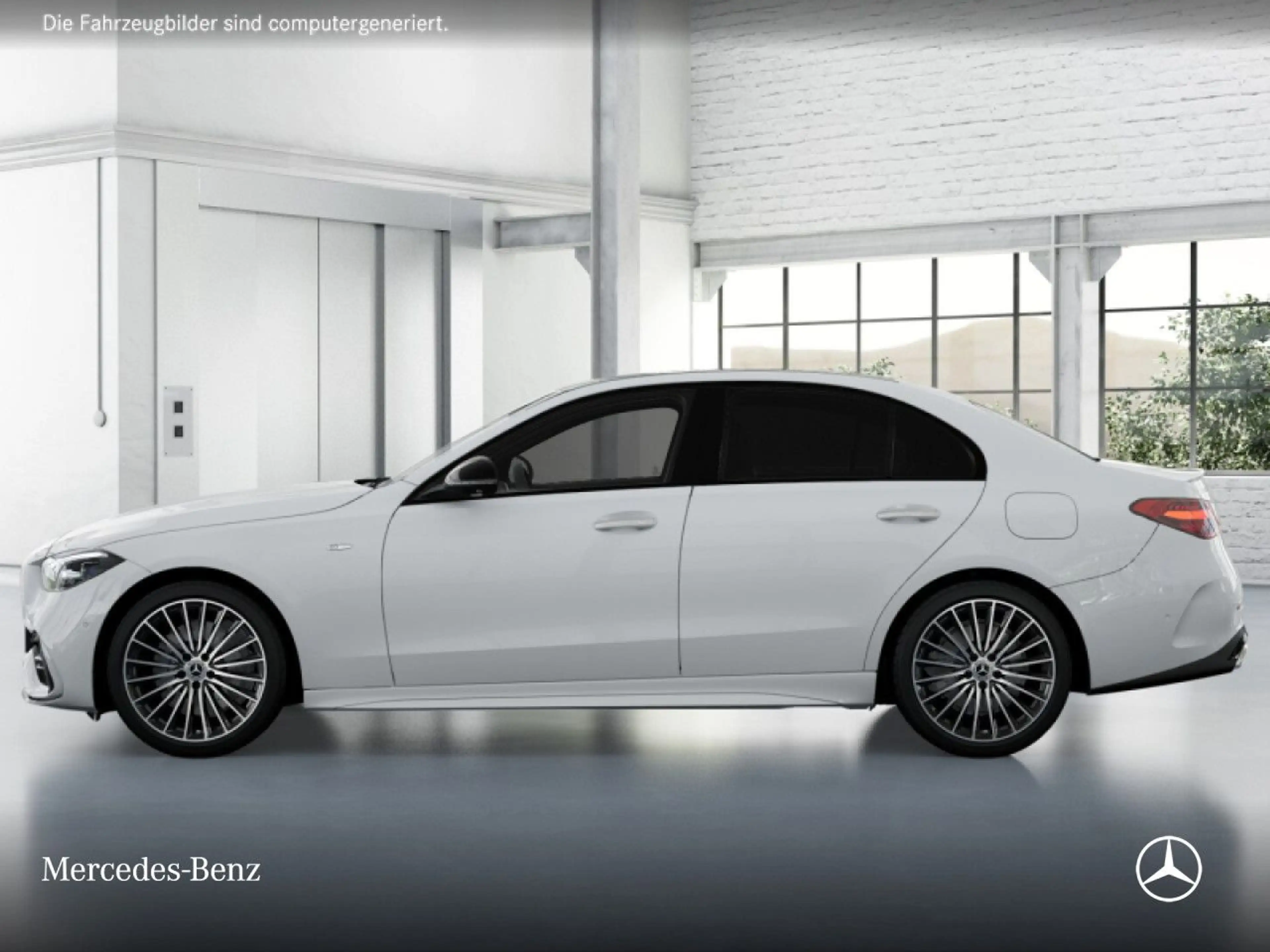 Mercedes-Benz C 300 de AMG+NIGHT+PANO+360+19"+TOTW+KEYLESS+9G — photo 5