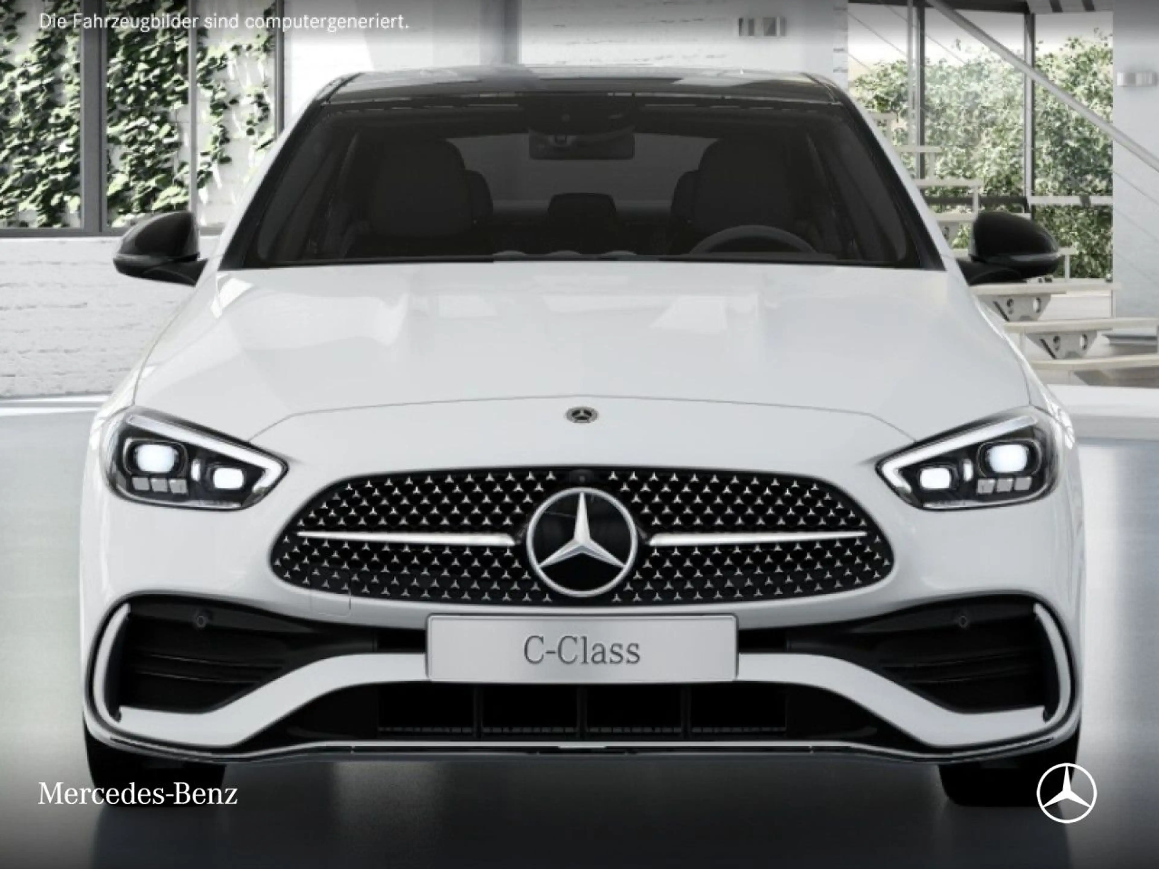 Mercedes-Benz C 300 de AMG+NIGHT+PANO+360+19"+TOTW+KEYLESS+9G — photo 6