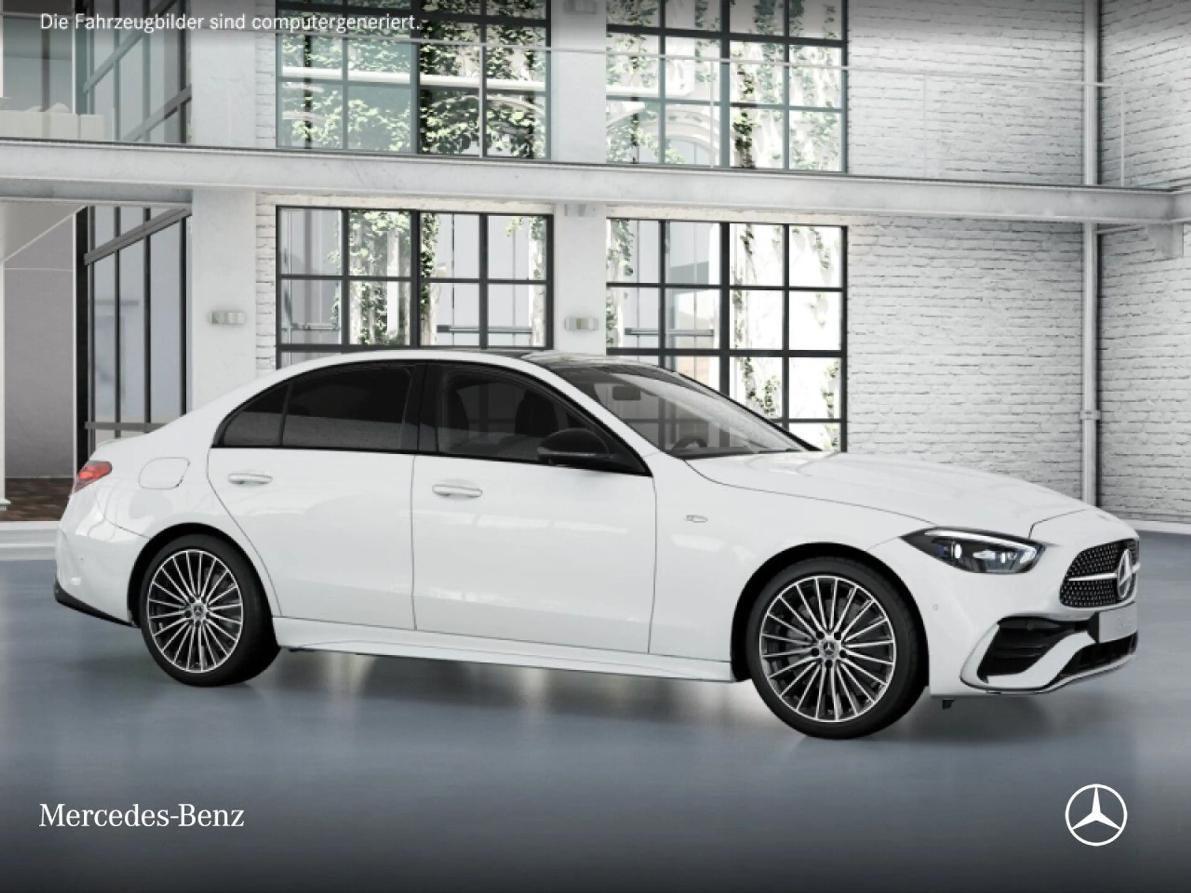 Mercedes-Benz C 300 de AMG+NIGHT+PANO+360+19"+TOTW+KEYLESS+9G — photo 15