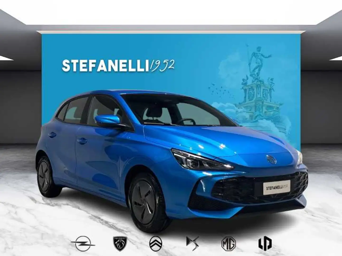 MG MG3 3 ICE Standard Benzina - Como Blue - Tessuto Blu/Azzurro - 1