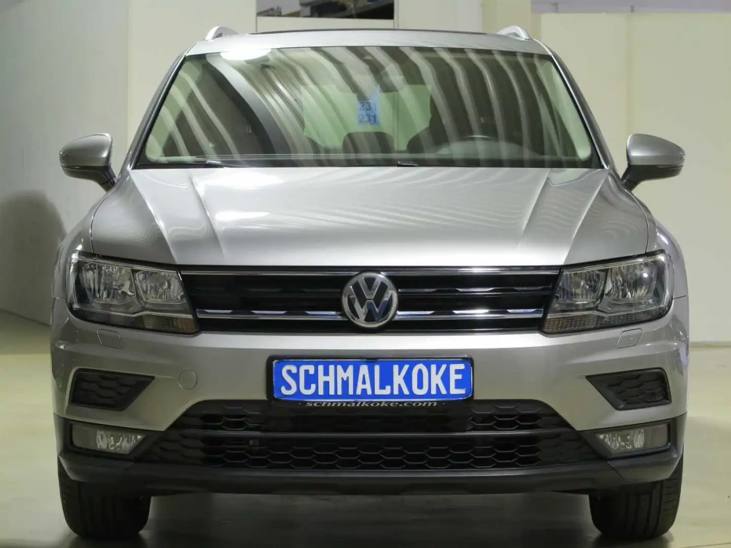 Volkswagen Tiguan 2.0 TDI SCR 4Mot DSG7 UNITED eSAD AHK Nav Srebrny - 1