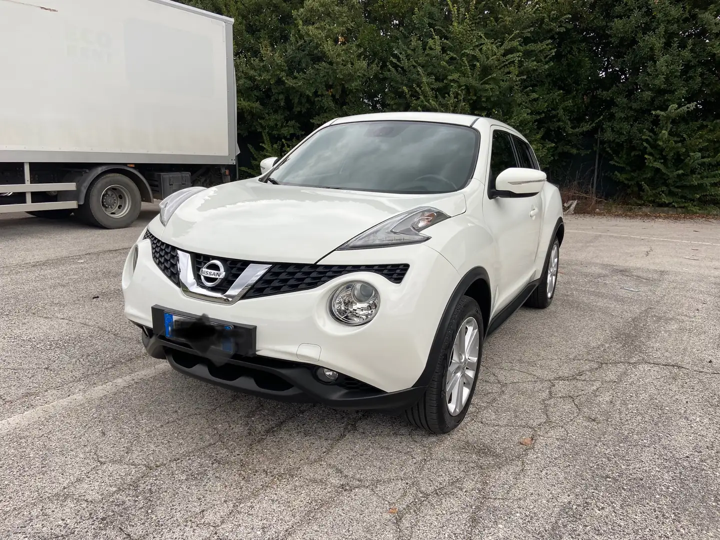 Nissan Juke 1.5 dci Tekna c/pelle 110cv E6 Bianco - 1