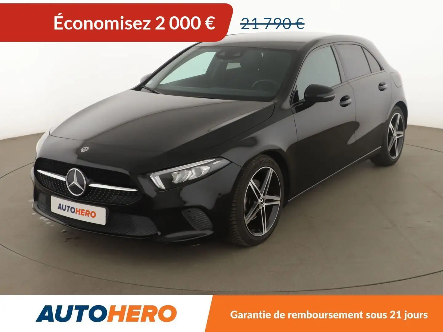 Mercedes-Benz A 180 180 d Progressive Line 7G-DCT Noir - 1
