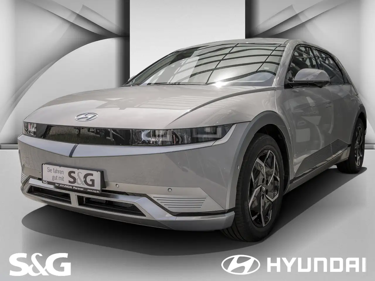 Hyundai IONIQ 5 NAVI+360-KAMERA+EL. SITZE+VERFGBAR — миниатюра 1