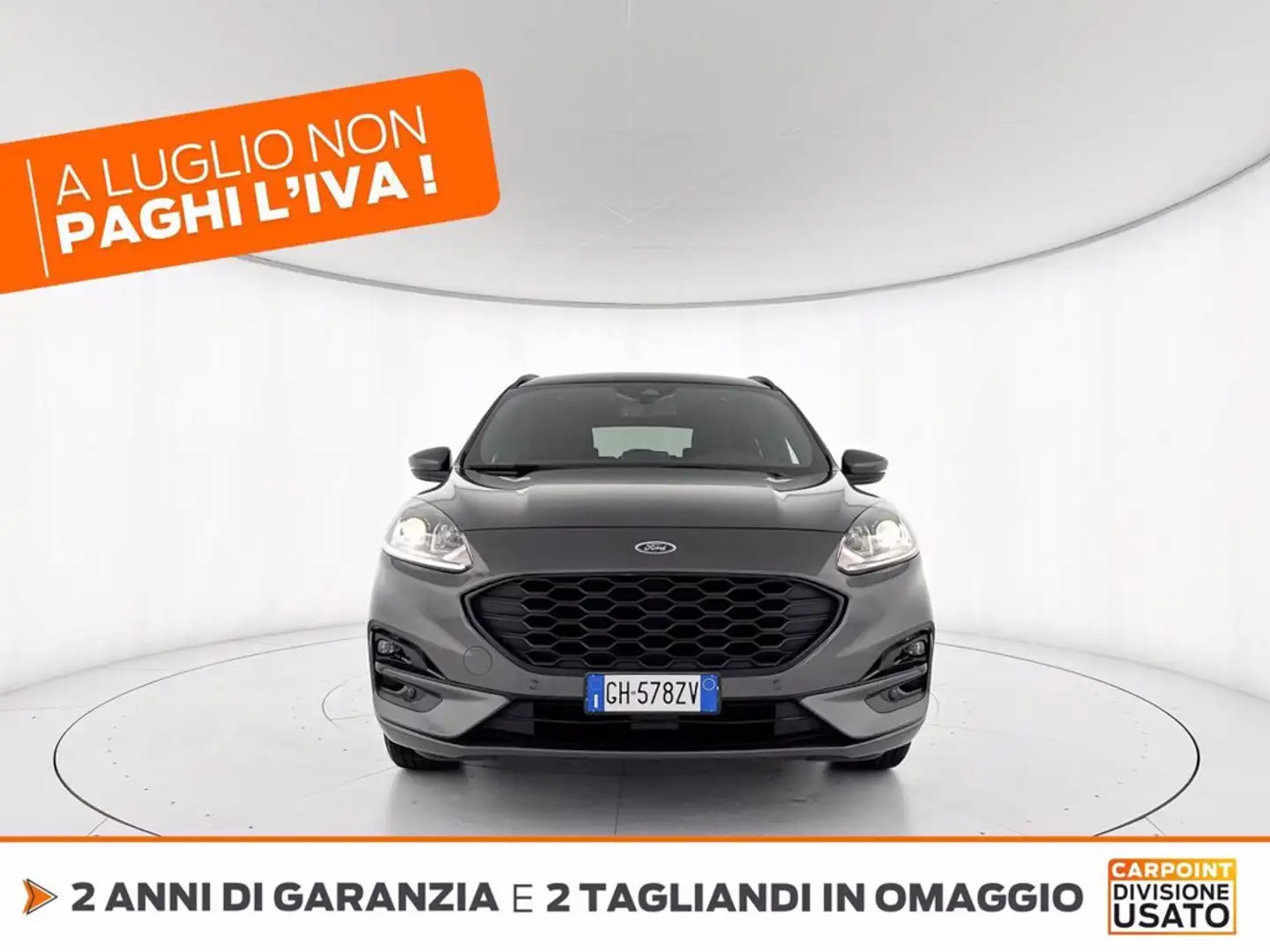 Ford Kuga 2.5 full hybrid st-line 2wd 190cv cvt Grijs - 2