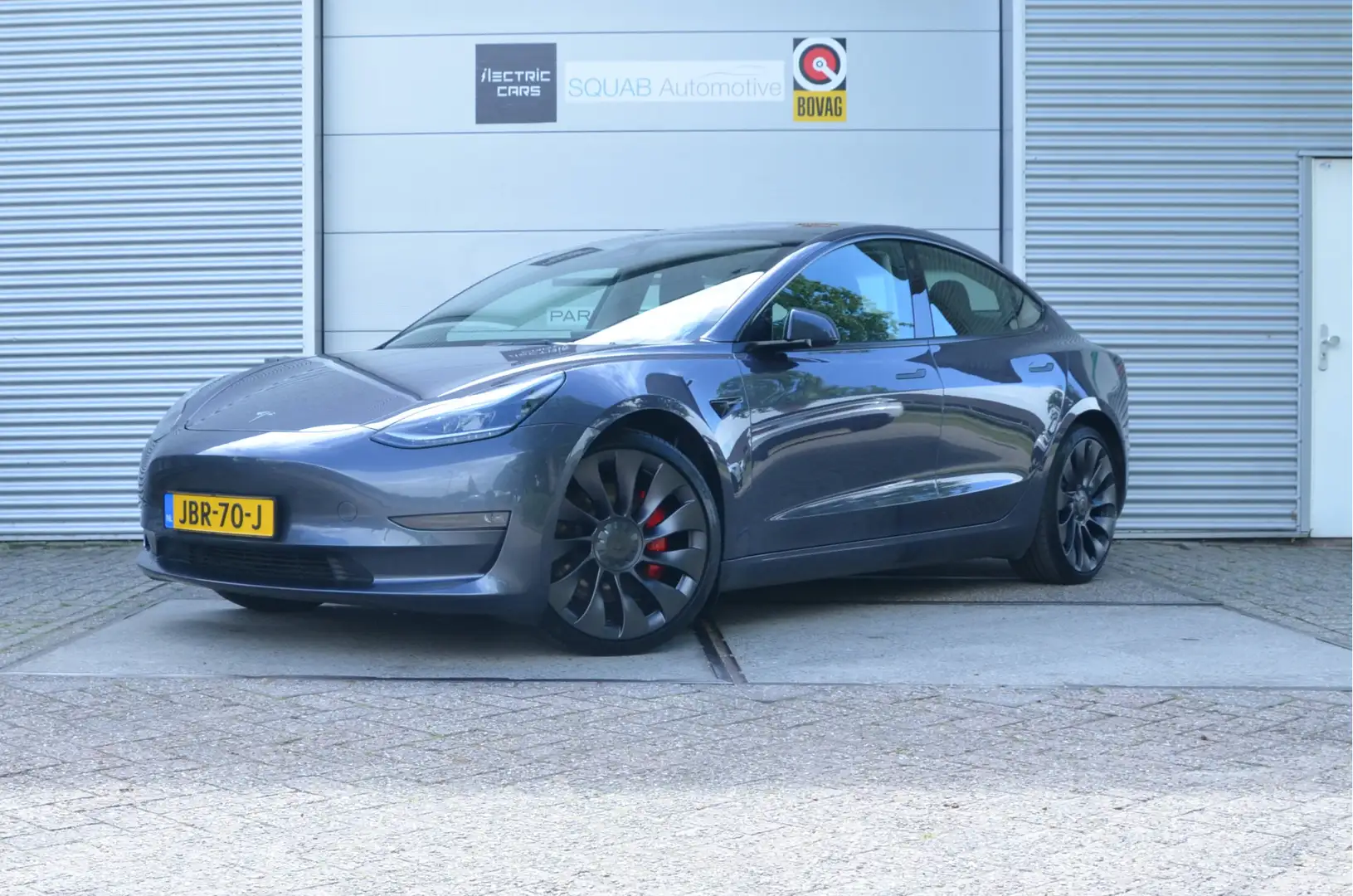 Tesla Model 3 Performance AWD 75 kWh AutoPilot, Warmtepomp Grau - 1