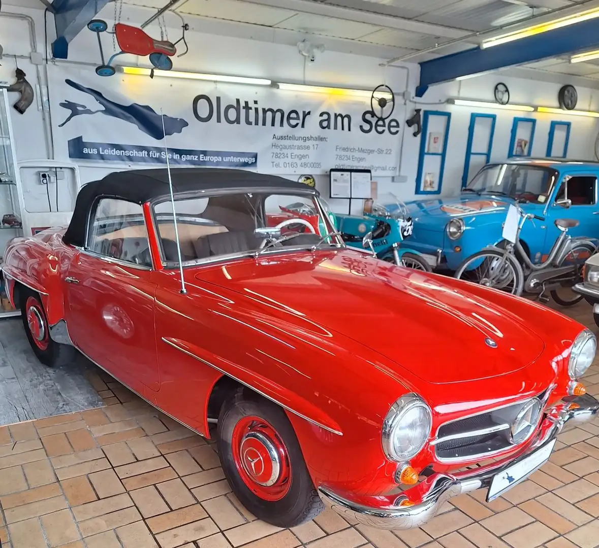 Mercedes-Benz 190 SL Rot - 1