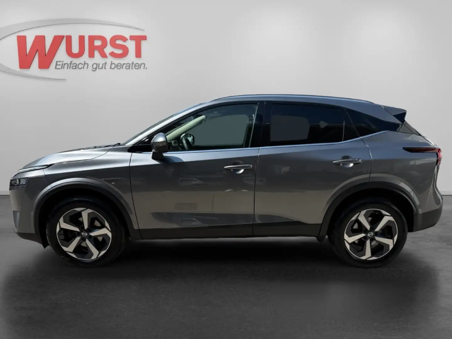 Nissan Qashqai 1.3 DIG-T MHEV N-Connecta AVM CarPlay Voll-LED Grau - 2