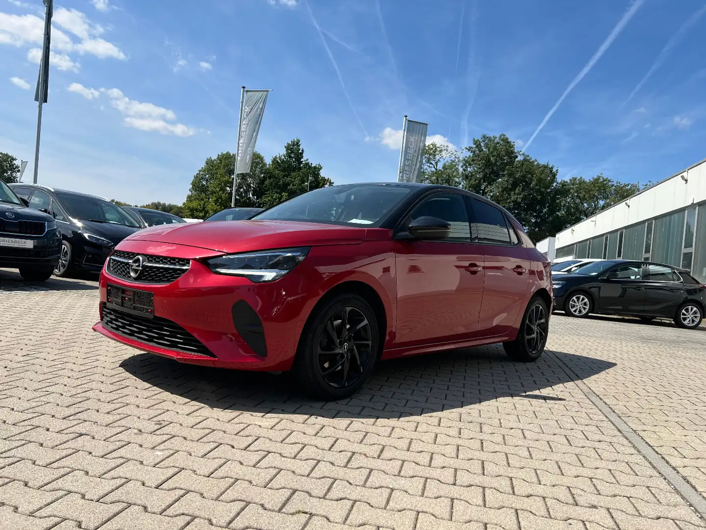 Opel Corsa F 1.2 Turbo Edition LED Navi Sitzh. Kamera Rosso - 1