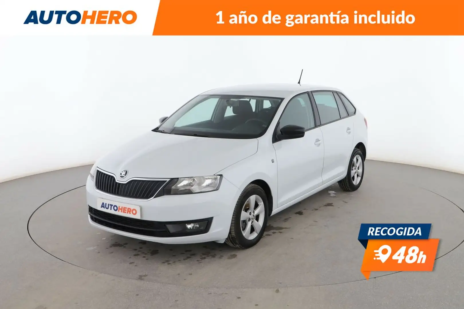 Skoda Rapid/Spaceback 1.6TDI CR Ambition 66kW Blanco - 1