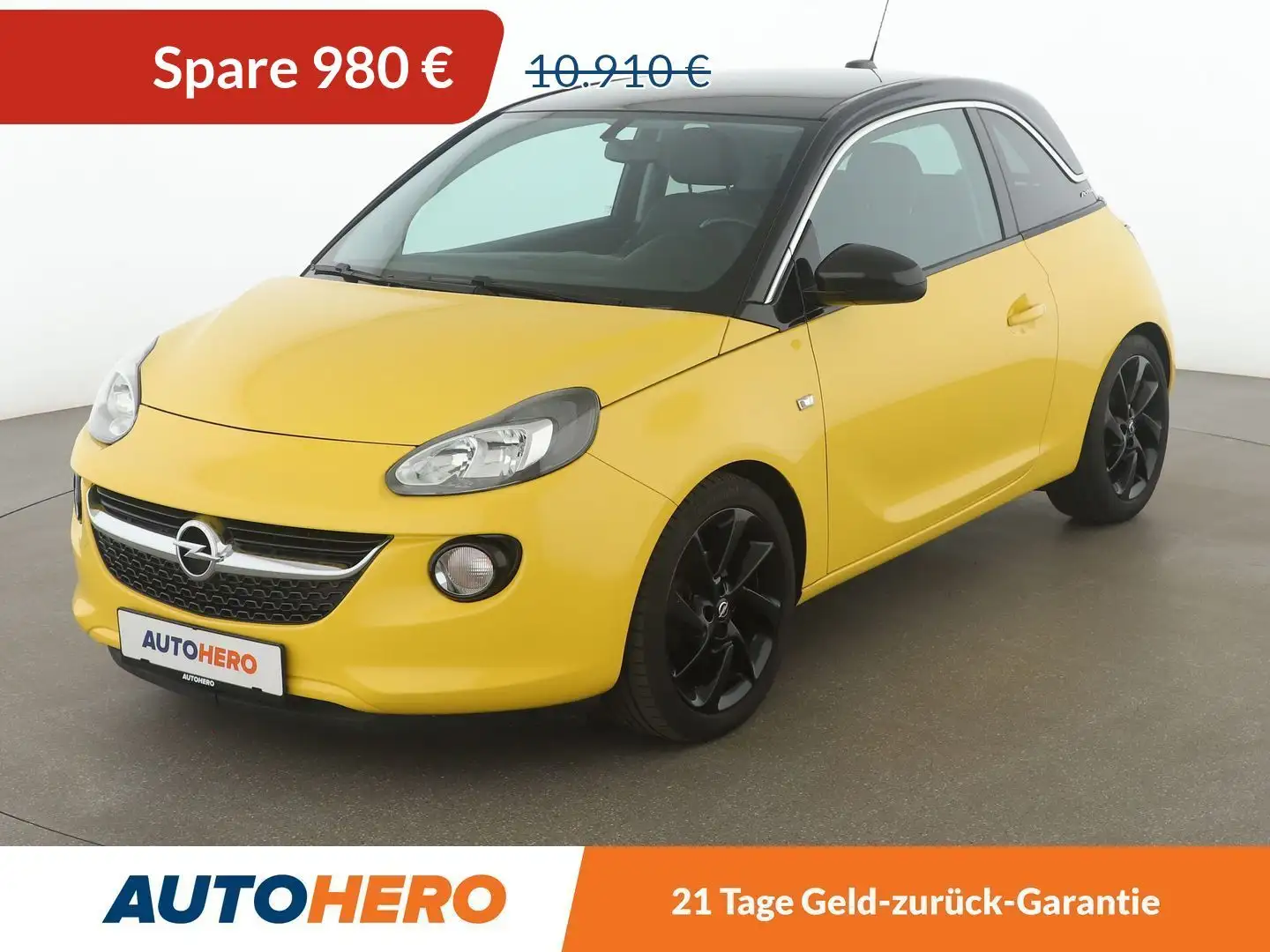 Opel Adam 1.2 Slam ecoFlex *TEMPO*KLIMA* Gelb - 1