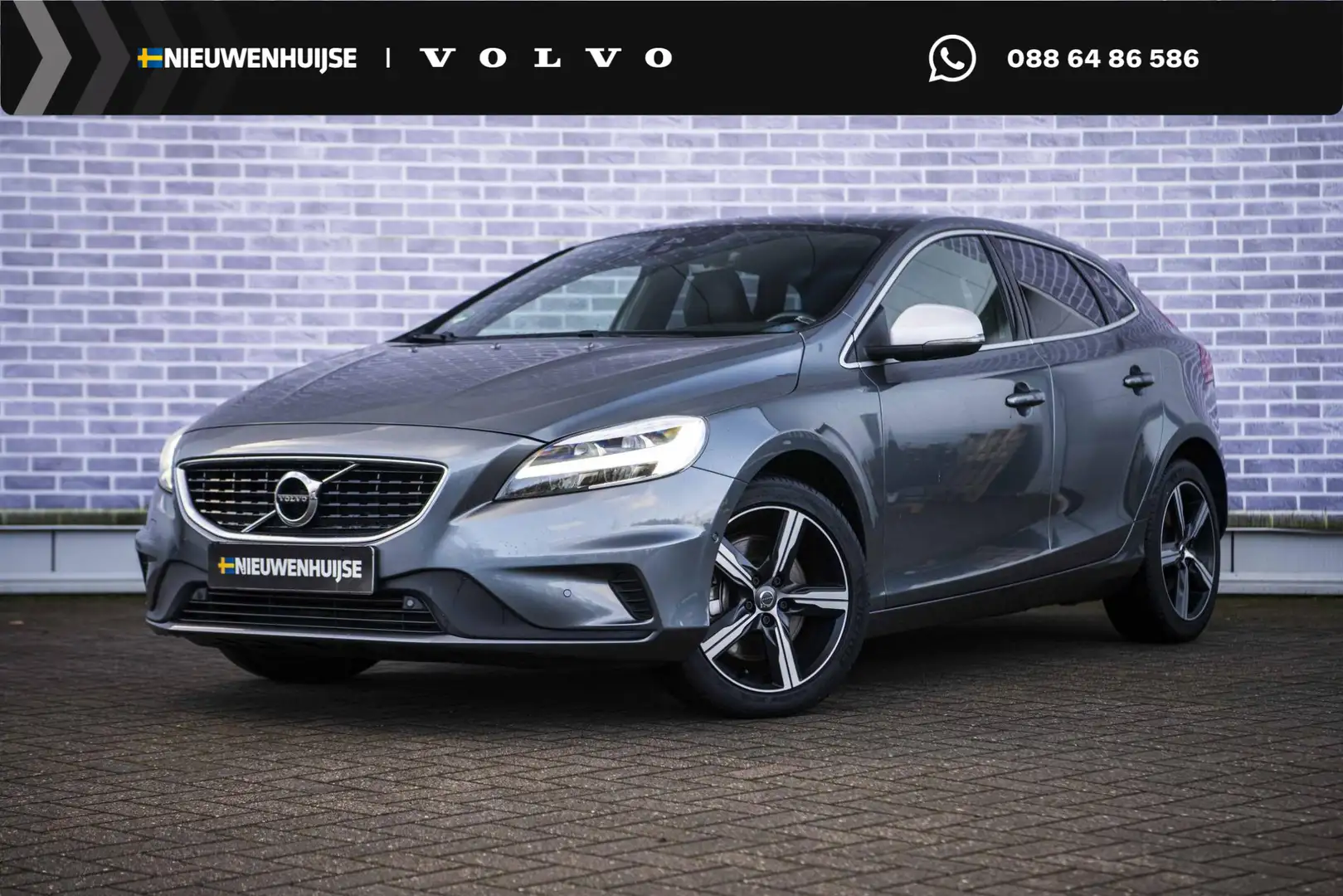 Volvo V40 T3 Polar+ Sport | Navi | Panoramadak | Harman Kard Gris - 1