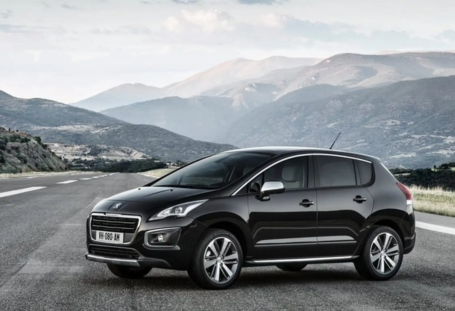 Peugeot 3008 3008 1,6 HDi 115 FAP Professional Line Schwarz - 2