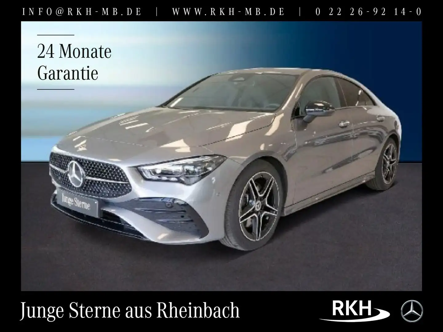 Mercedes-Benz CLA 220 CLA 220 4M Coupé AMG/Night/RÜ-KA/Totw/Memory/LED Grau - 1