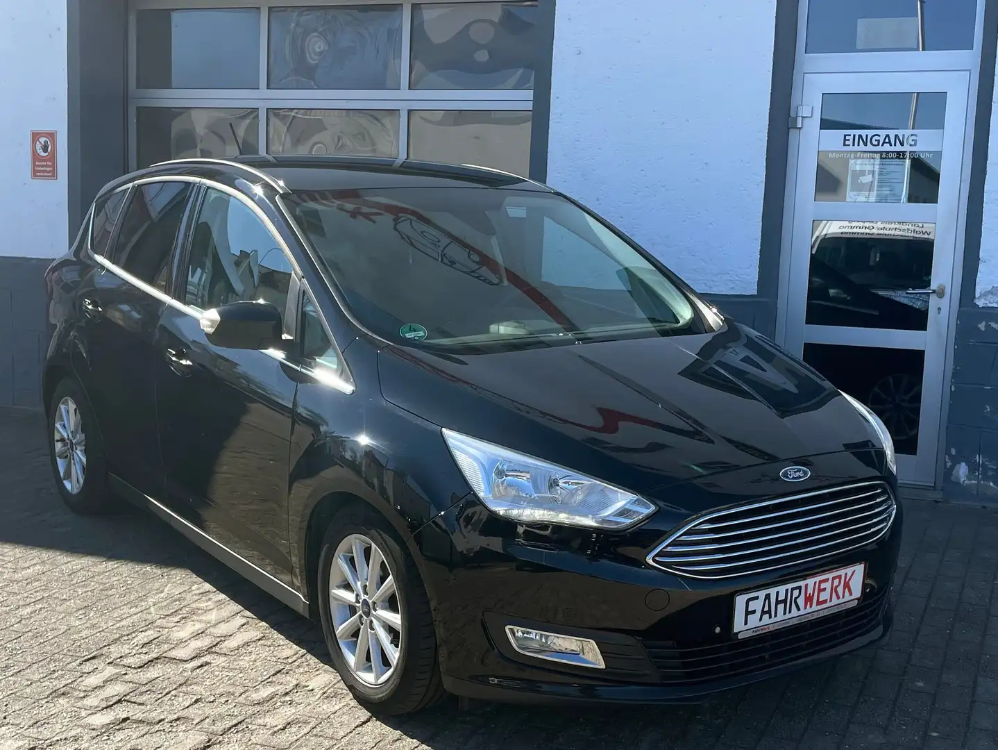 Ford C-Max Titanium Navi PDC SH BC BT TÜV NEU Schwarz - 2