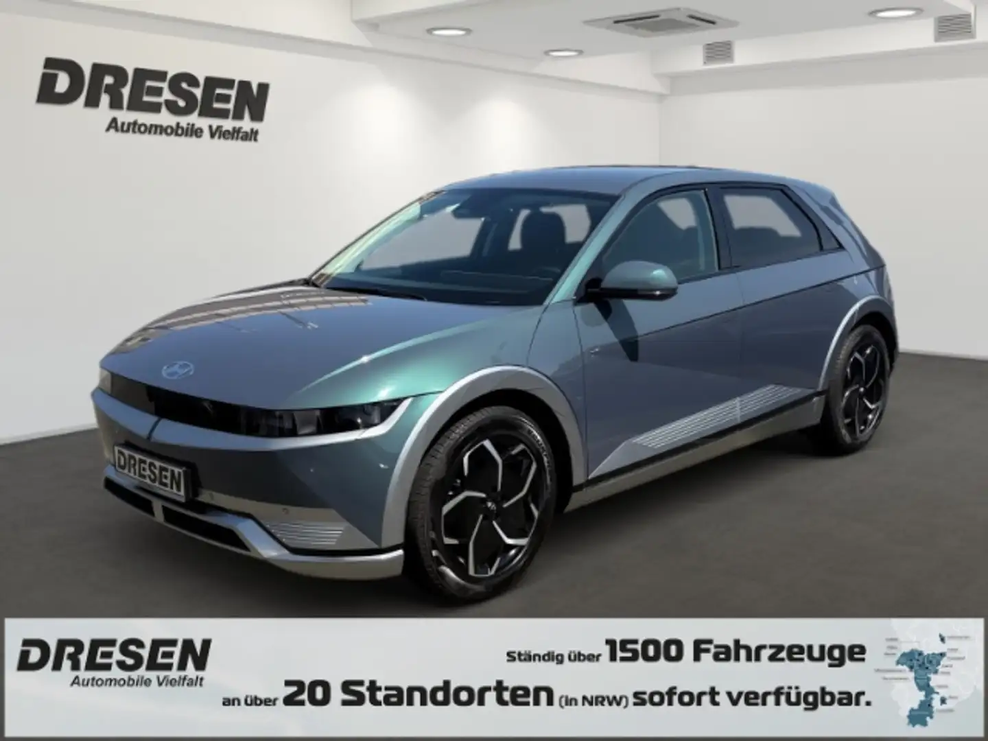 Hyundai IONIQ 5 Techniq Elektro Allradantrieb*Navi Digitales Cockp Grün - 1