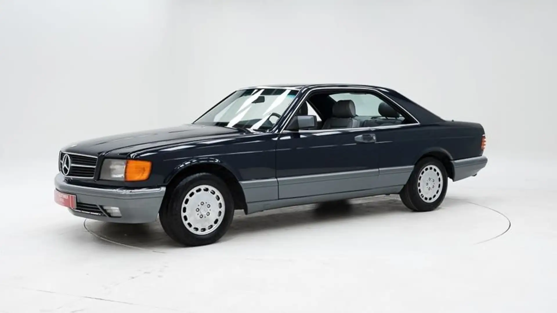 Mercedes-Benz 420 SEC '86 CH78576 Blau - 1