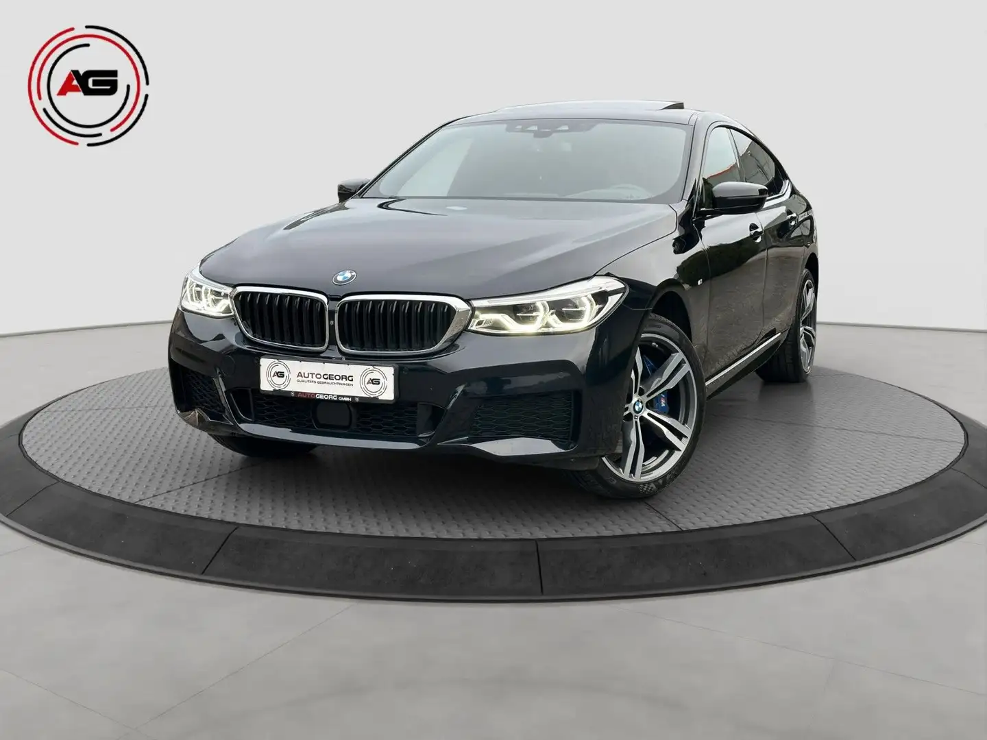 BMW 640 640d xDr. M-SPORT DAP ACC HUD 360°PANO SITZKLIMA Noir - 1