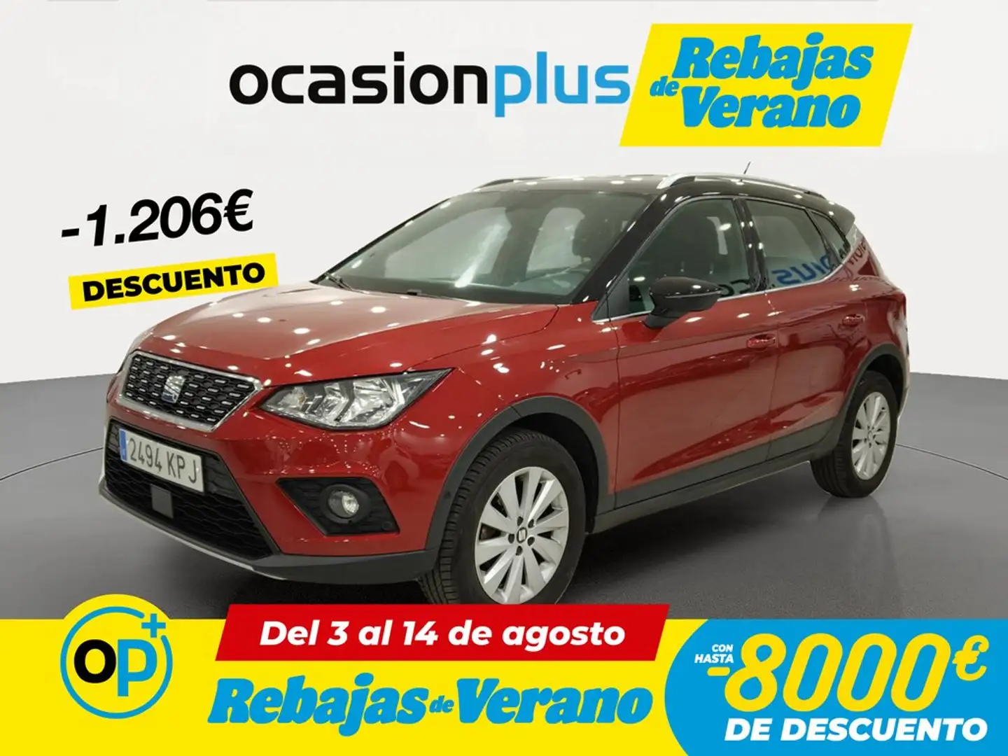 SEAT Arona 1.0 TSI Ecomotive S&S Xcellence 115 Rojo - 1