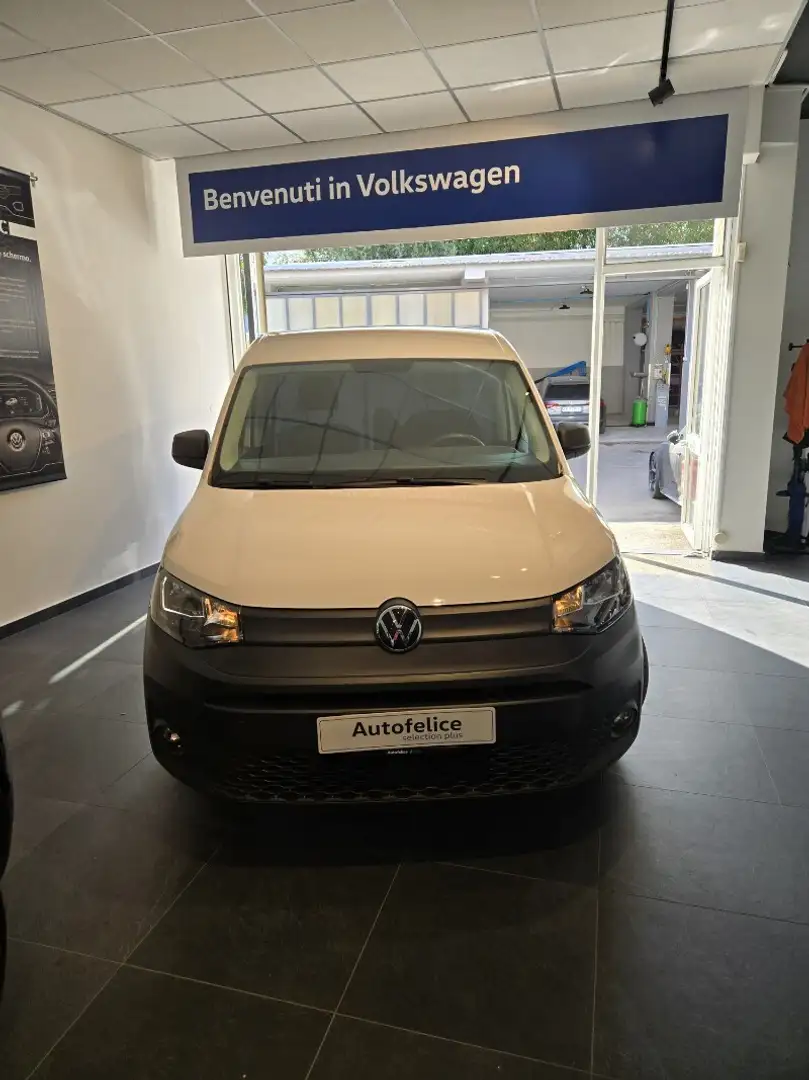 Volkswagen Caddy Caddy 2.0 TDI 102 CV Furgone Business White - 1