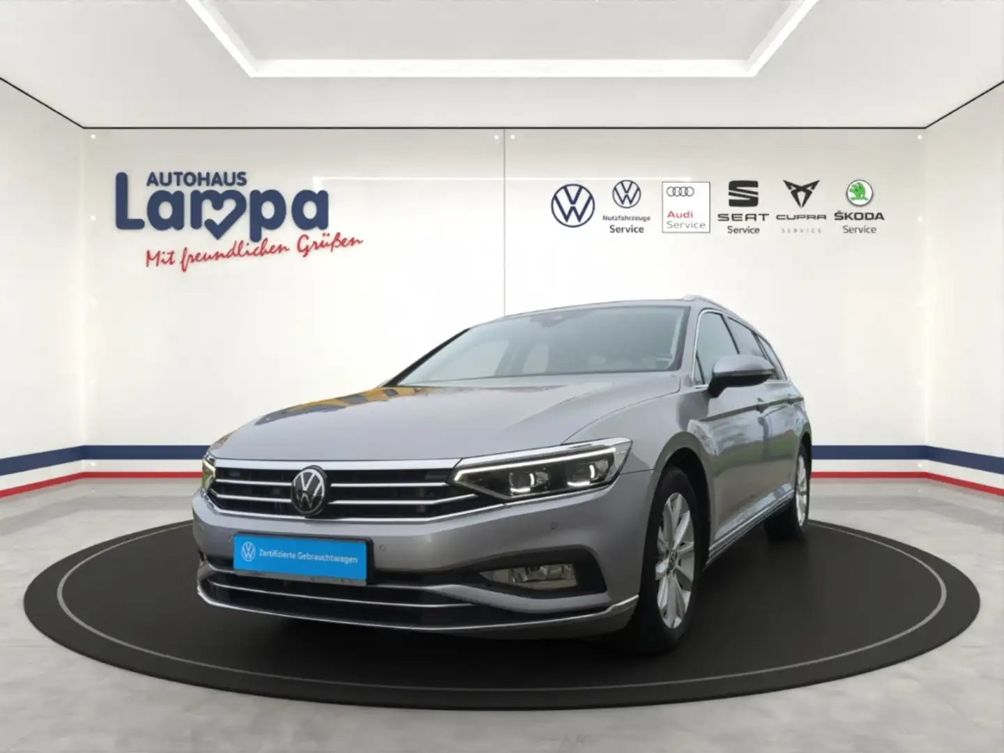 Volkswagen Passat Variant Elegance 2.0 TDI DSG AHK,NAV,RFK,Matrix-LED Silber - 1