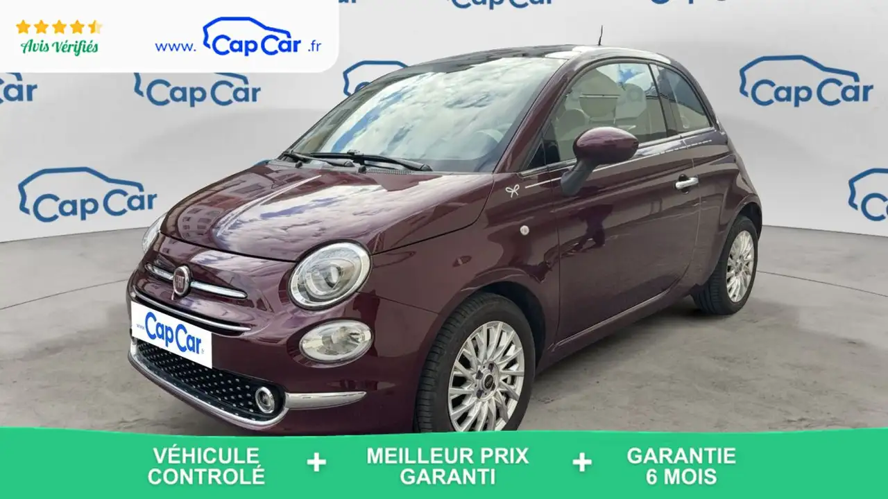 Fiat 500 II 1.2 69 Lounge - PremiÃ¨re main