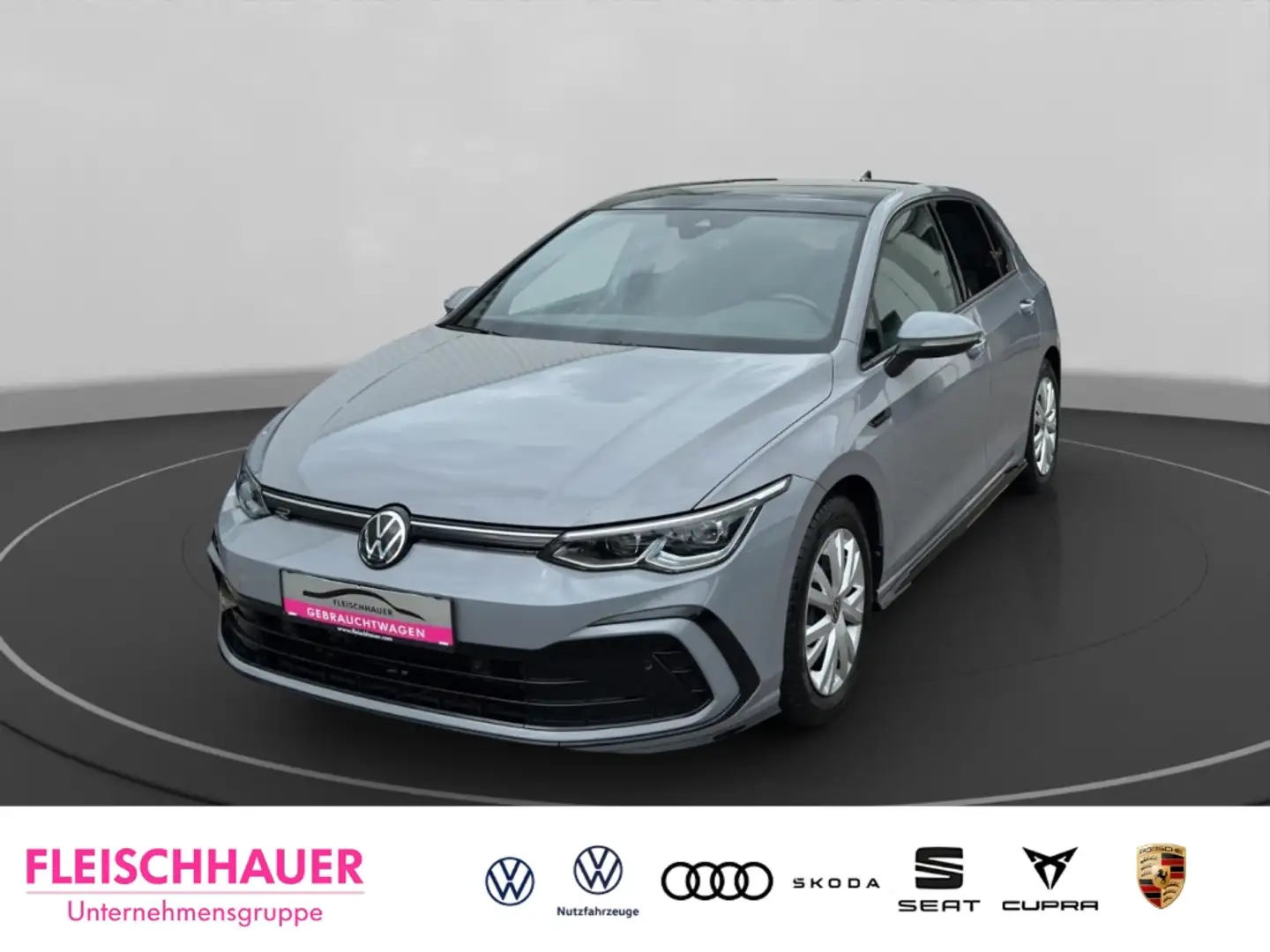 Volkswagen Golf VIII 1.5 eTSI R-Line,CarPlay,AHK,StHz,SHD,IQ.Light Gris - 1