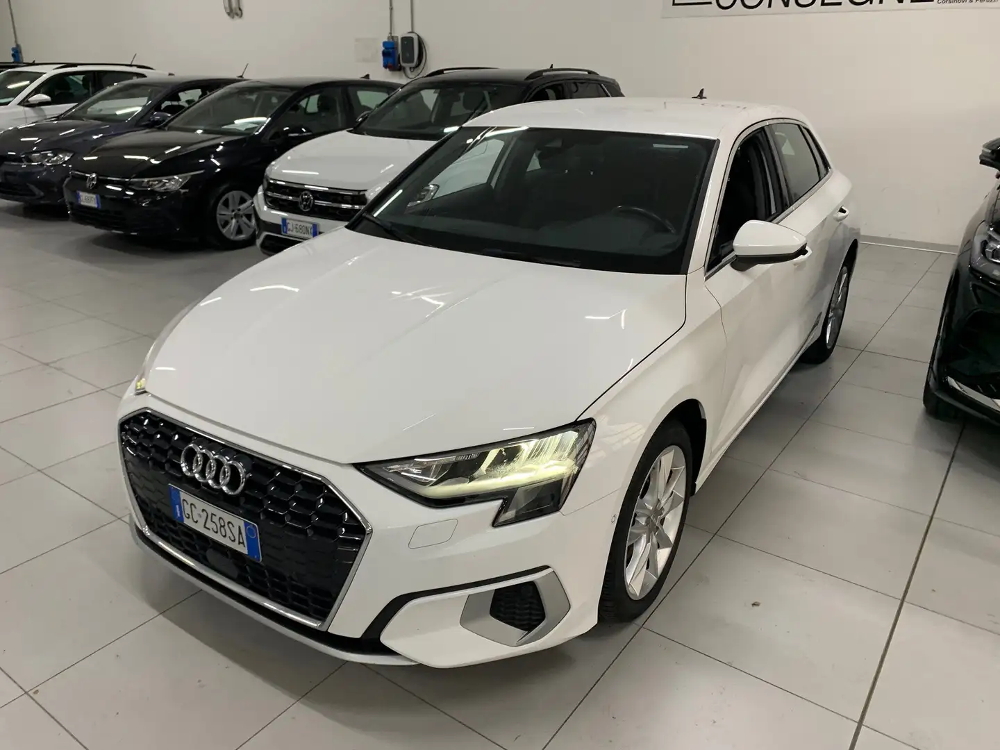 Audi A3 Sportback 30 2.0 tdi Business Advanced AZIENDALE! Wit - 1