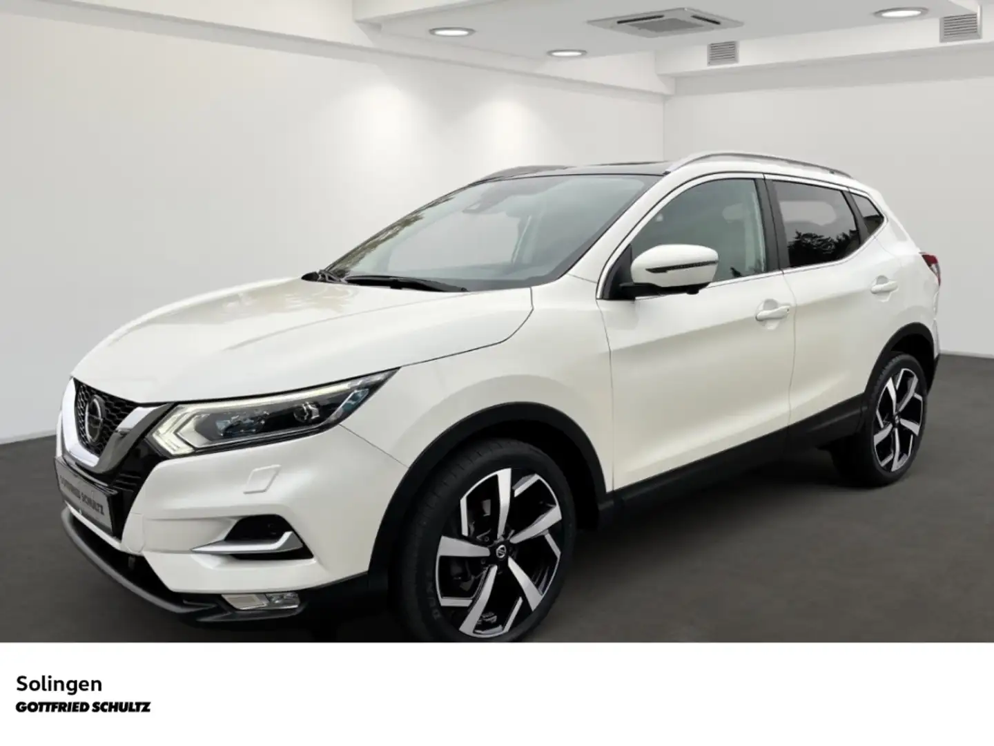 Nissan Qashqai 1.3 Tekna AT Pano Kamera Bose Keyless Weiß - 1