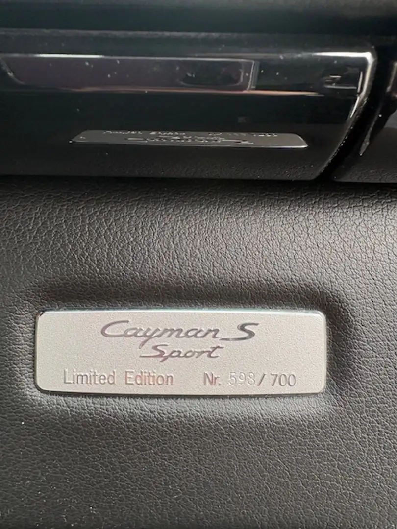Porsche Cayman Cayman S 3,4 Sport Limited  Edition 598/700 Schwarz - 2