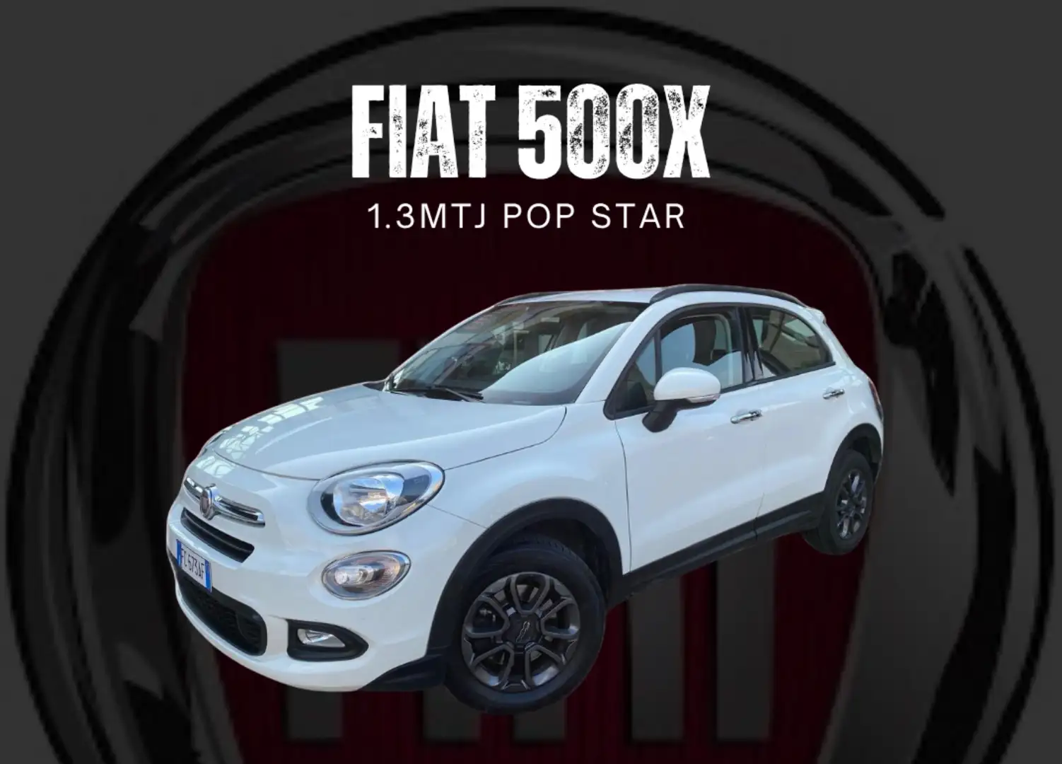 Fiat 500X 500 X 2015 1.3 mjt Popstar 4x2 95cv Blanco - 1
