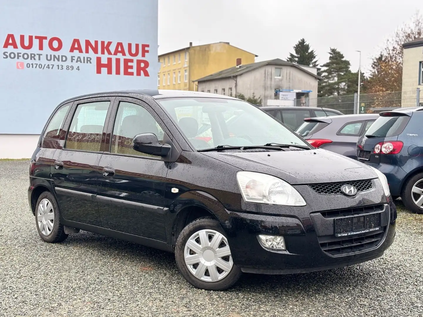 Hyundai Matrix 1.6 KLIMA,Anhängerkup.8xbereift.TÜV-NEU Schwarz - 2