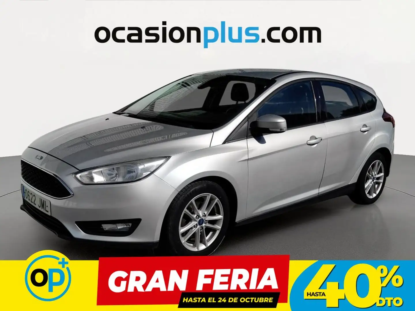 Ford Focus 1.0 Ecoboost Auto-S&S Trend+ 125 Gris - 1