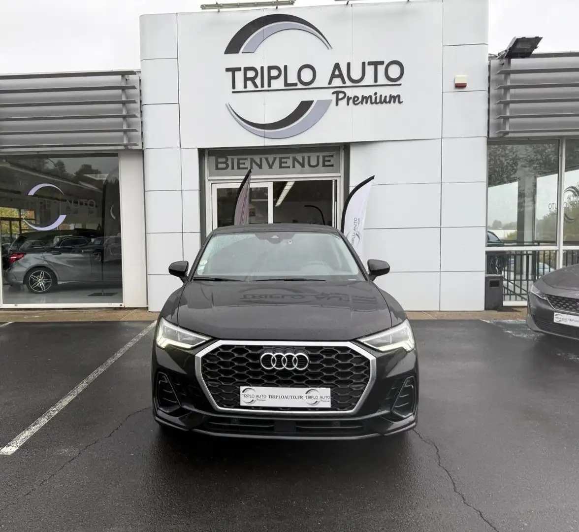Audi Q3 Sportback 2.0 TDI - 150 - BV S-tronic S Line - CAMERA AR + GPS + SUIVI COMPLET AUDI Negro - 2